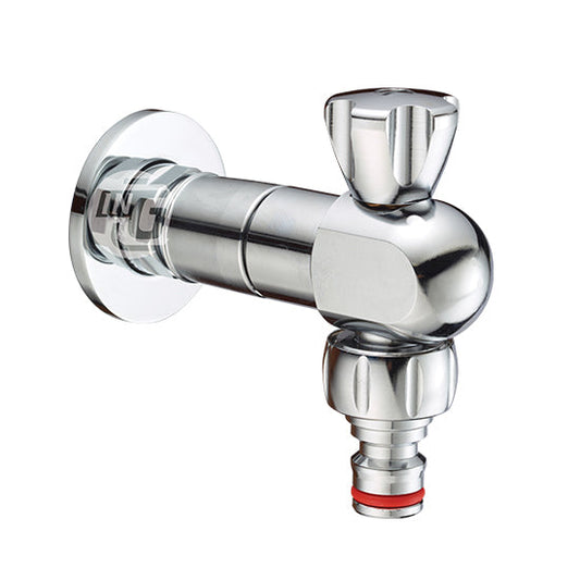 IG400 – Brass rapid fitting garden tap with connection 3/4″G by INGENIUS | Souqify