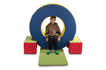 Soft Play Doughnut with Supports: Safe and Fun