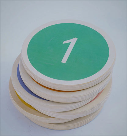 Balancing Beam with Stepping Stones - Kids Play Set