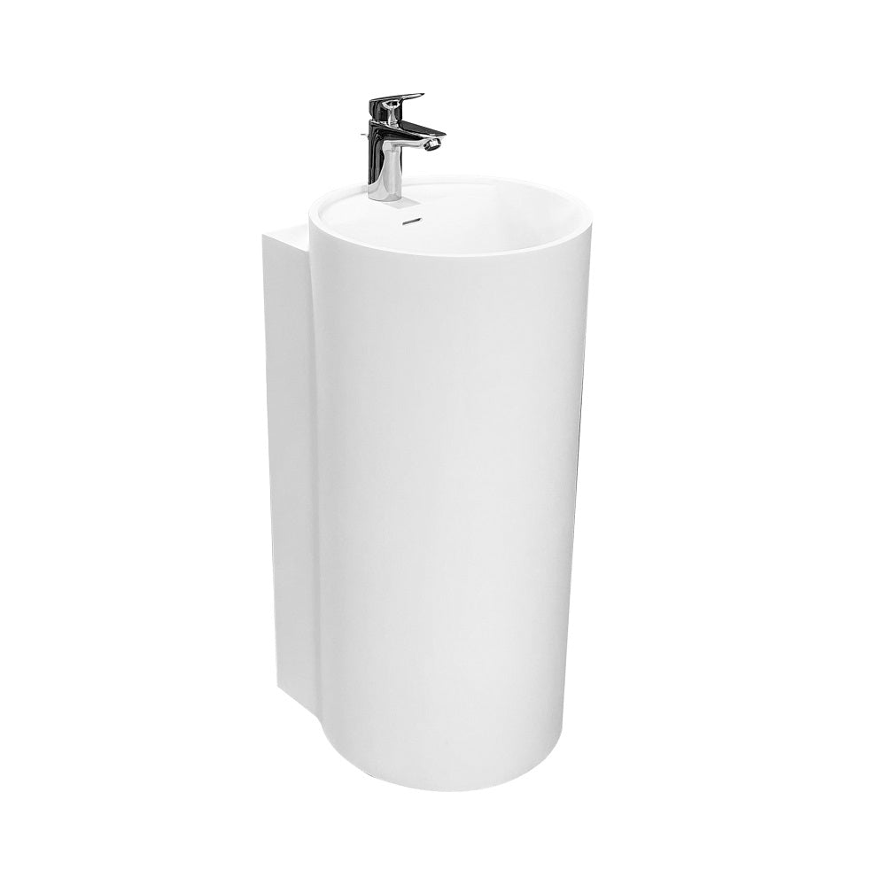 Iluna-bt-p11403 white 400 x 420 x 850 mm PMMA solid surface by BTHAUS | Souqify