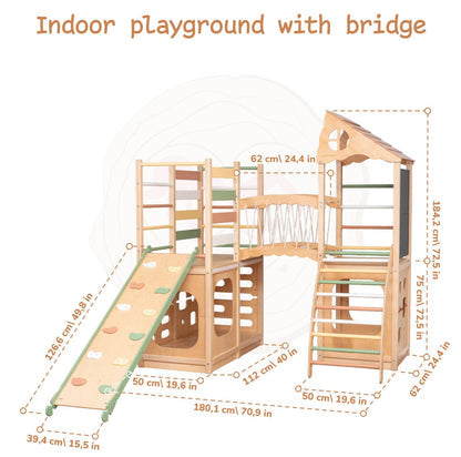 Indoor Playground Structure: Fun and Safe Play Area by Home Decor | Souqify