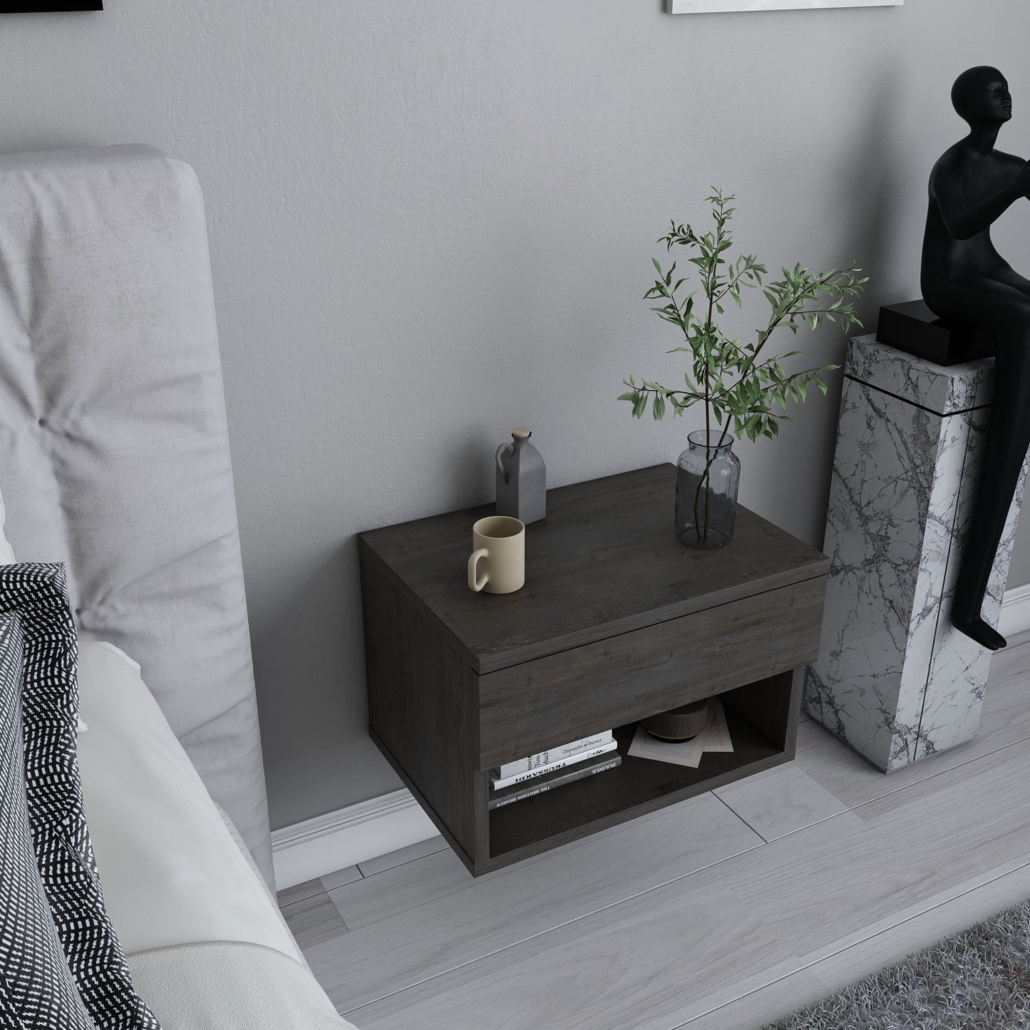 Jamot Floating NightUnit Wenge by DECOROTIKA | Souqify