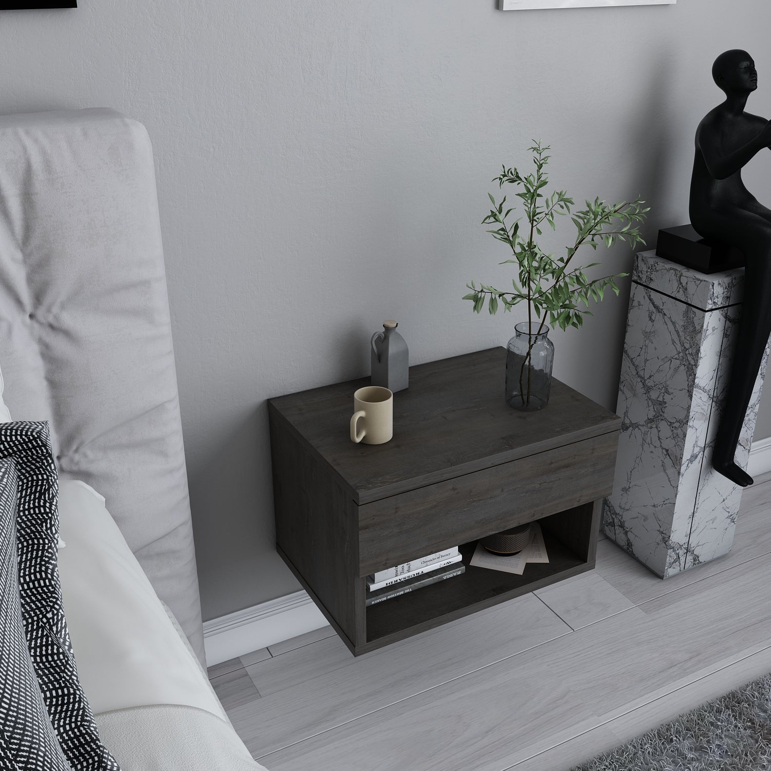 Jamot Floating NightUnit Wenge by DECOROTIKA | Souqify