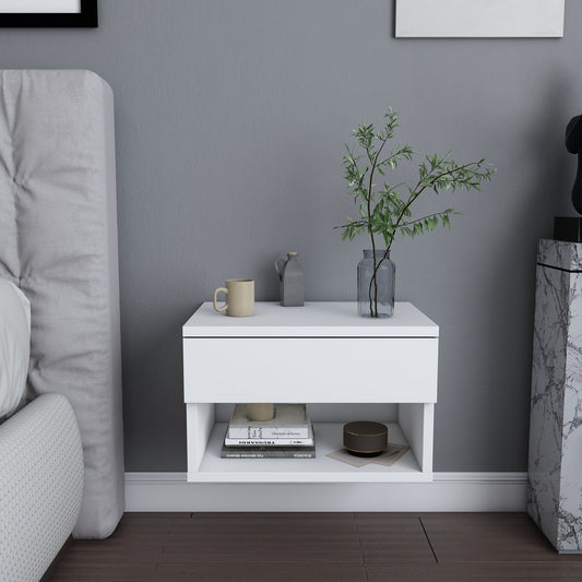Jamot Floating NightUnit White by DECOROTIKA | Souqify