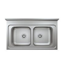 K002 MAY SERIES DOUBLE BOWLS KITCHEN SINK by Maykromluks | Souqify