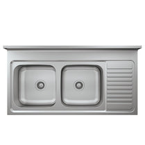 K004 MAY SERIES DOUBLE BOWLS KITCHEN SINK by Maykromluks | Souqify