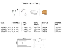 K010 MAY SERIES SINGLE BOWL KITCHEN SINK by Maykromluks | Souqify