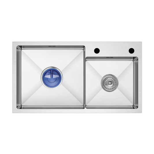 K8248NS - Top & Under-Mount Use Kitchen Sink by TUSCANI | Souqify