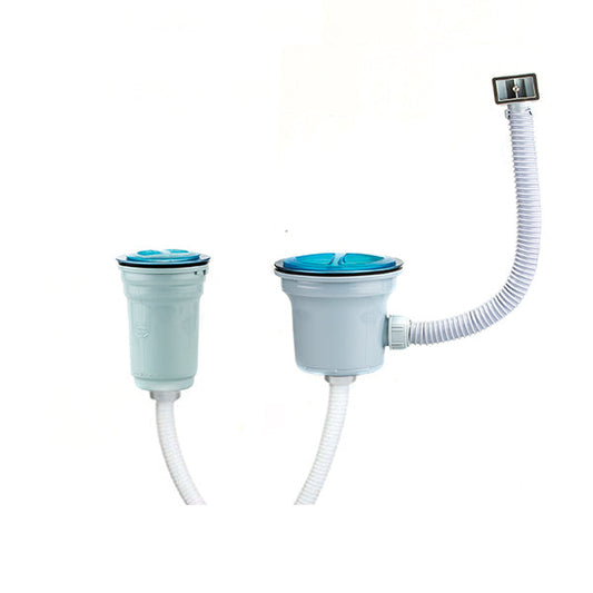 KP010 DRAIN KIT SIPHON WITH OVERFLOW (RECTANGULAR) by Maykromluks | Souqify