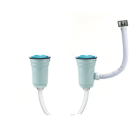 KP014 DRAIN KIT DOUBLE SIPHON WITH OVERFLOW (RECTANGULAR) by Maykromluks | Souqify