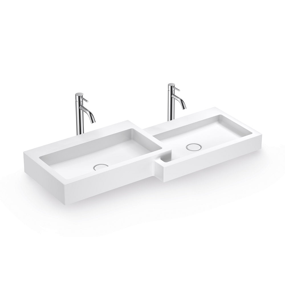 Krista-bt-p12005 1000 x 425 x 100 mm PMMA solid surface by BTHAUS | Souqify