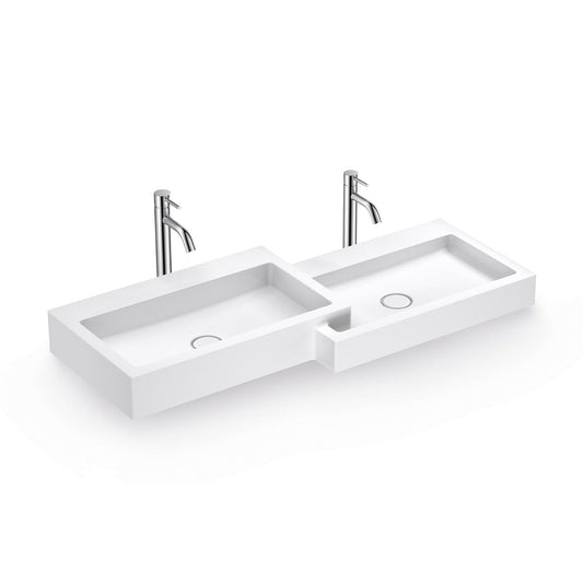 Krista-bt-p12005 1000 x 425 x 100 mm PMMA solid surface by BTHAUS | Souqify