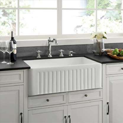 KS2418 | KS3018 - Farmhouse Kitchen Sink by TUSCANI | Souqify