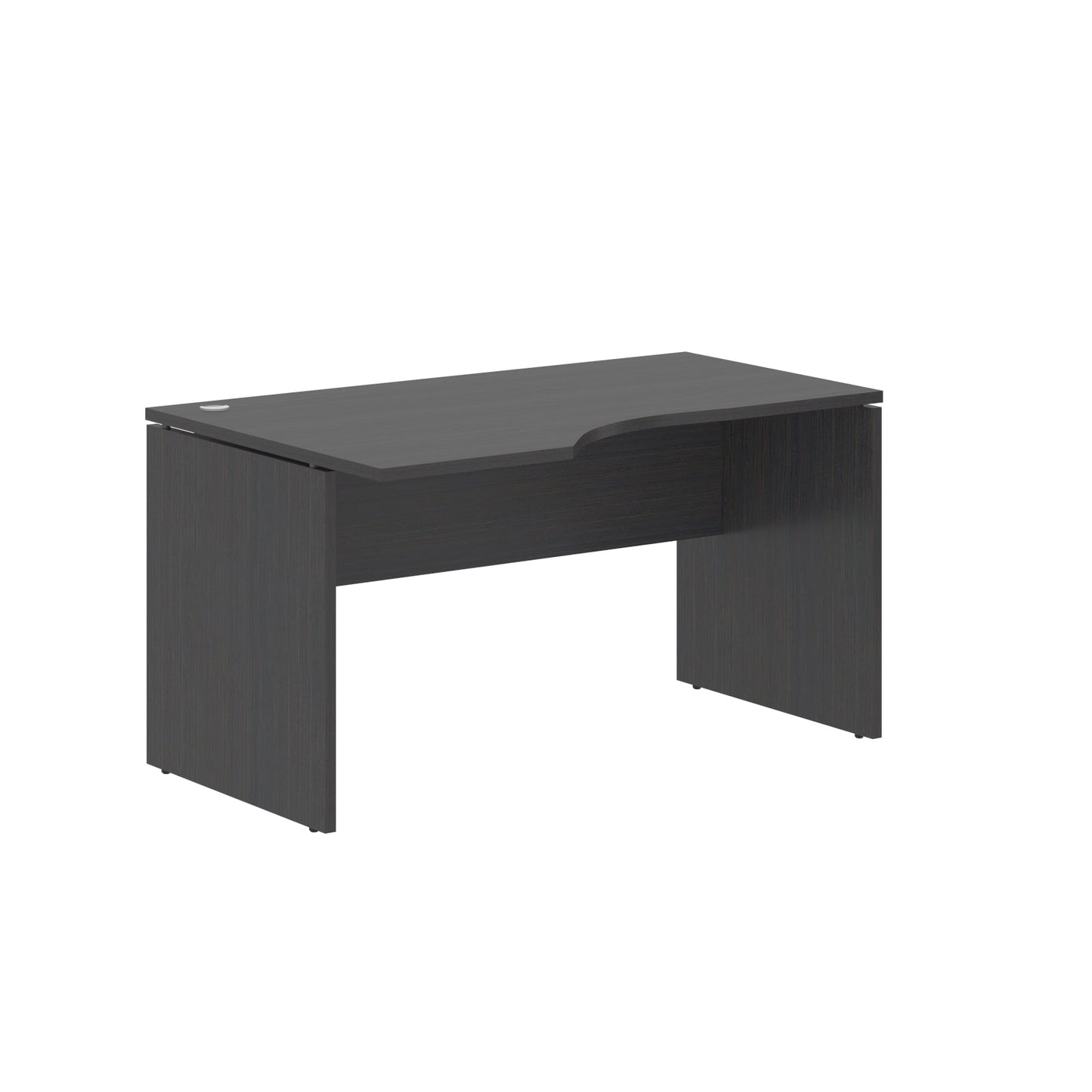 L SHAPE CLUSTER OF 01 WORKSTATION, MADE IN E1 LAMINATE CHIPBOPARD, WITH WOODEN MODESTY PANEL AND LEGS by Treejar | Souqify