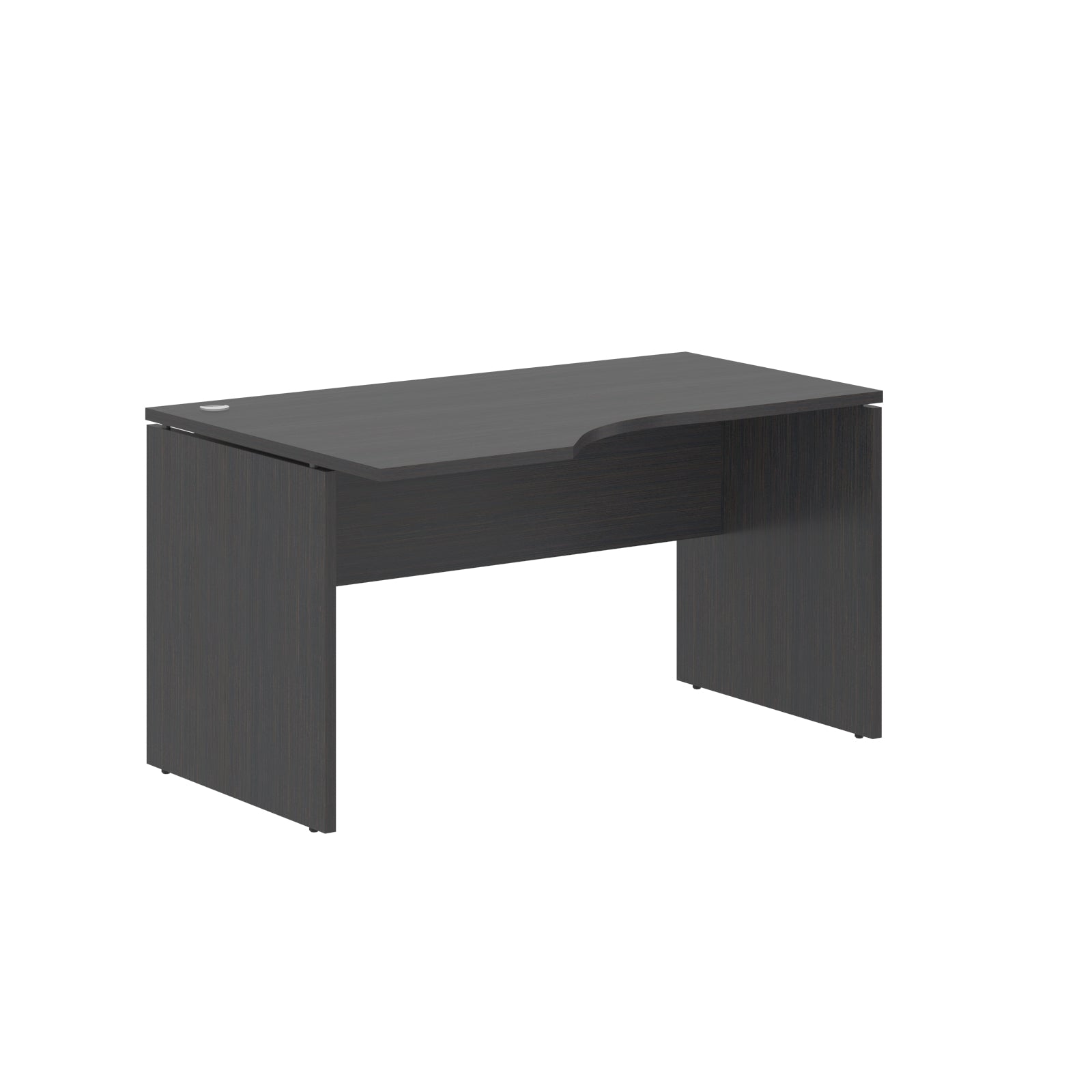 L SHAPE CLUSTER OF 01 WORKSTATION, MADE IN E1 LAMINATE CHIPBOPARD, WITH WOODEN MODESTY PANEL AND LEGS by Treejar | Souqify