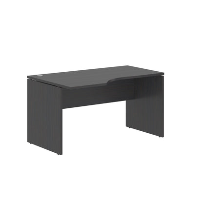 L SHAPE CLUSTER OF 01 WORKSTATION, MADE IN E1 LAMINATE CHIPBOPARD, WITH WOODEN MODESTY PANEL AND LEGS by Treejar | Souqify