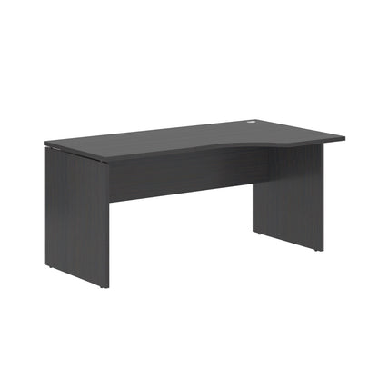L SHAPE CLUSTER OF 01 WORKSTATION, MADE IN E1 LAMINATE CHIPBOPARD, WITH WOODEN MODESTY PANEL AND LEGS by Treejar | Souqify
