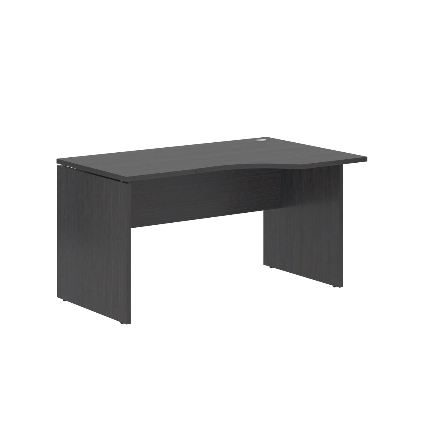 L SHAPE CLUSTER OF 01 WORKSTATION, MADE IN E1 LAMINATE CHIPBOPARD, WITH WOODEN MODESTY PANEL AND LEGS by Treejar | Souqify
