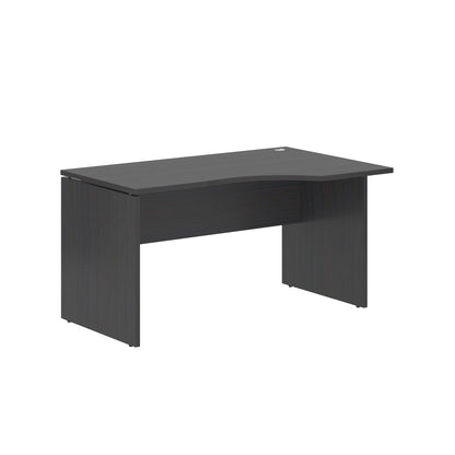 L SHAPE CLUSTER OF 01 WORKSTATION, MADE IN E1 LAMINATE CHIPBOPARD, WITH WOODEN MODESTY PANEL AND LEGS by Treejar | Souqify