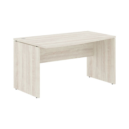 L SHAPE CLUSTER OF 01 WORKSTATION, MADE IN E1 LAMINATE CHIPBOPARD, WITH WOODEN MODESTY PANEL AND LEGS by Treejar | Souqify
