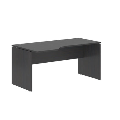 L SHAPE CLUSTER OF 01 WORKSTATION, MADE IN E1 LAMINATE CHIPBOPARD, WITH WOODEN MODESTY PANEL AND LEGS by Treejar | Souqify