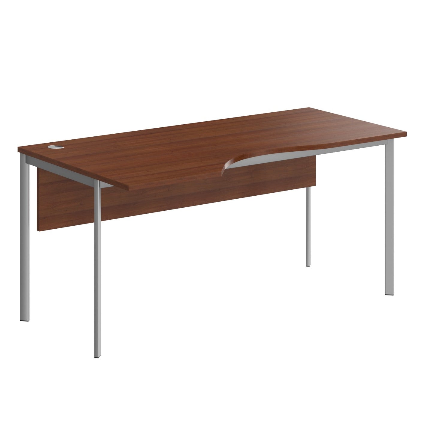 L SHAPE DESK MADE IN 25MM MFC TOP, E1 LAMINATE CHIPBOARD 40X20MM METAL FRAMES by Treejar | Souqify