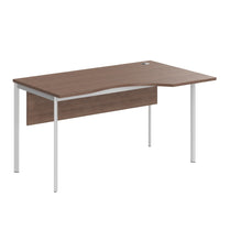 L SHAPE DESK MADE IN 25MM MFC TOP, E1 LAMINATE CHIPBOARD 40X20MM METAL FRAMES by Treejar | Souqify