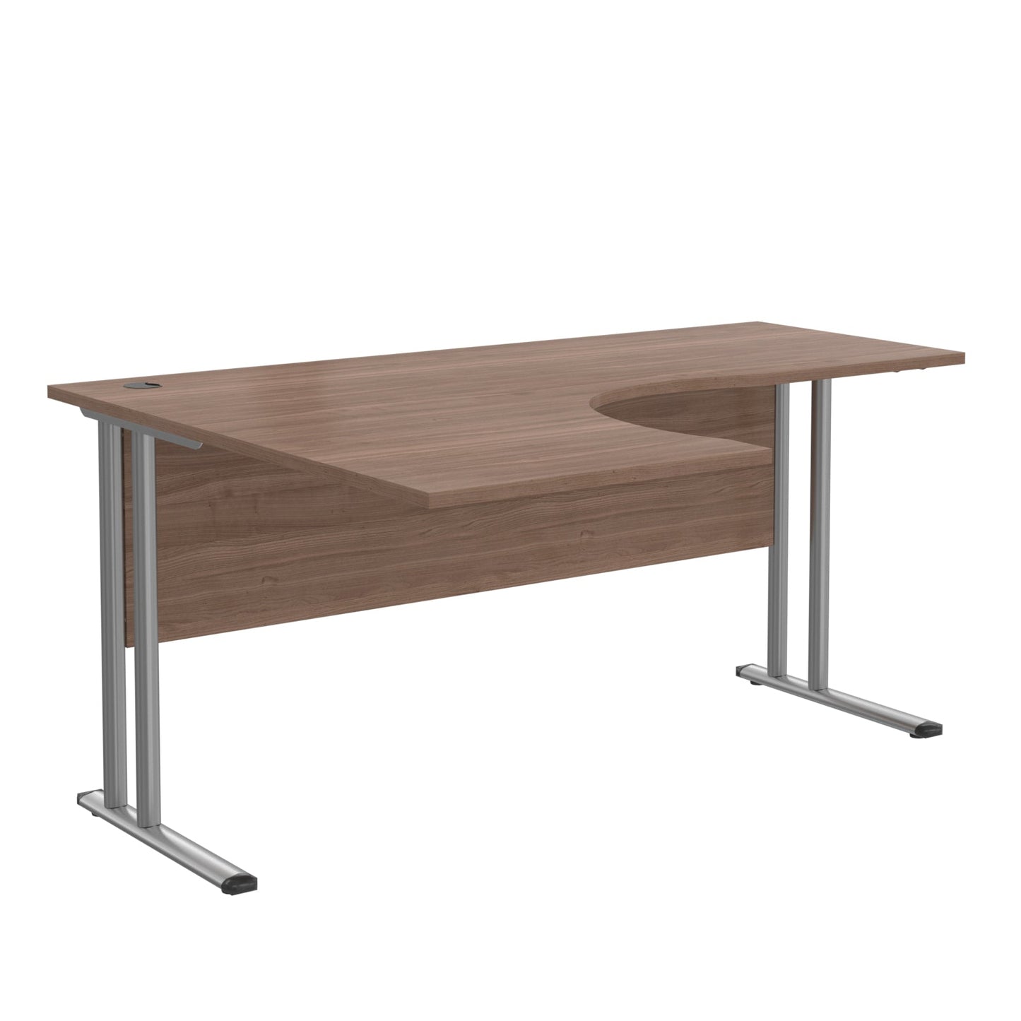 L SHAPE DESK MADE IN 25MM MFC TOP, E1 LAMINATE CHIPBOARD 40X20MM METAL FRAMES by Treejar | Souqify