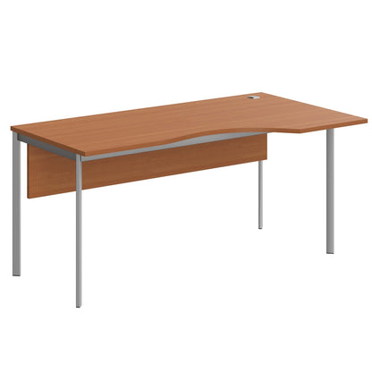 L SHAPE DESK MADE IN 25MM MFC TOP, E1 LAMINATE CHIPBOARD 40X20MM METAL FRAMES by Treejar | Souqify