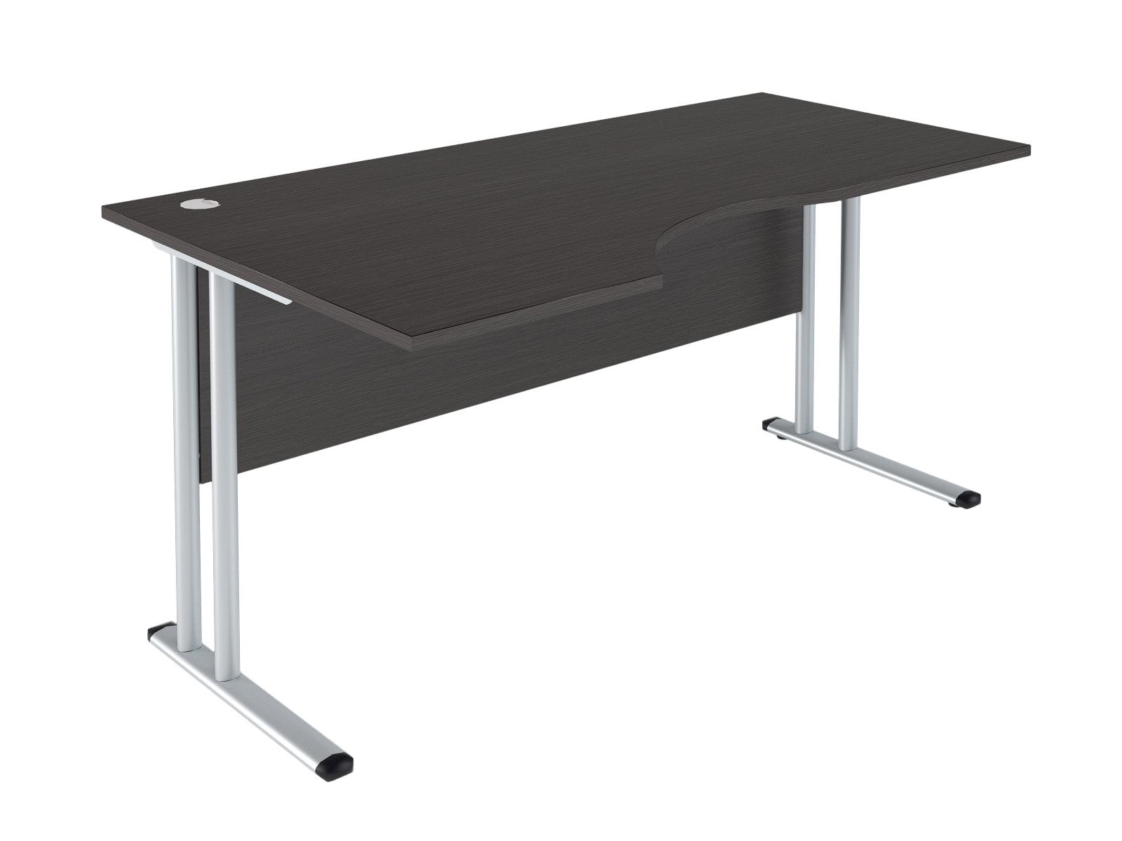 L SHAPE DESK MADE IN 25MM MFC TOP, E1 LAMINATE CHIPBOARD 40X20MM METAL FRAMES by Treejar | Souqify