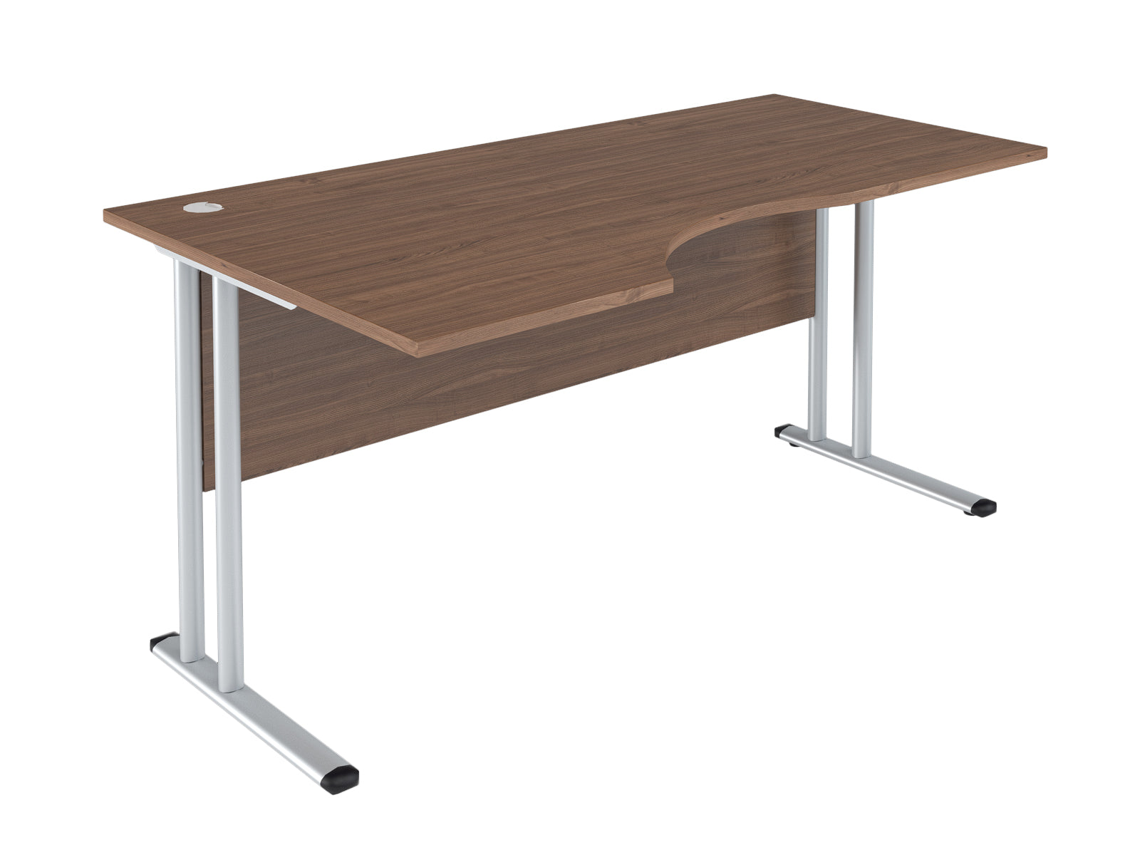 L SHAPE DESK MADE IN 25MM MFC TOP, E1 LAMINATE CHIPBOARD 40X20MM METAL FRAMES by Treejar | Souqify