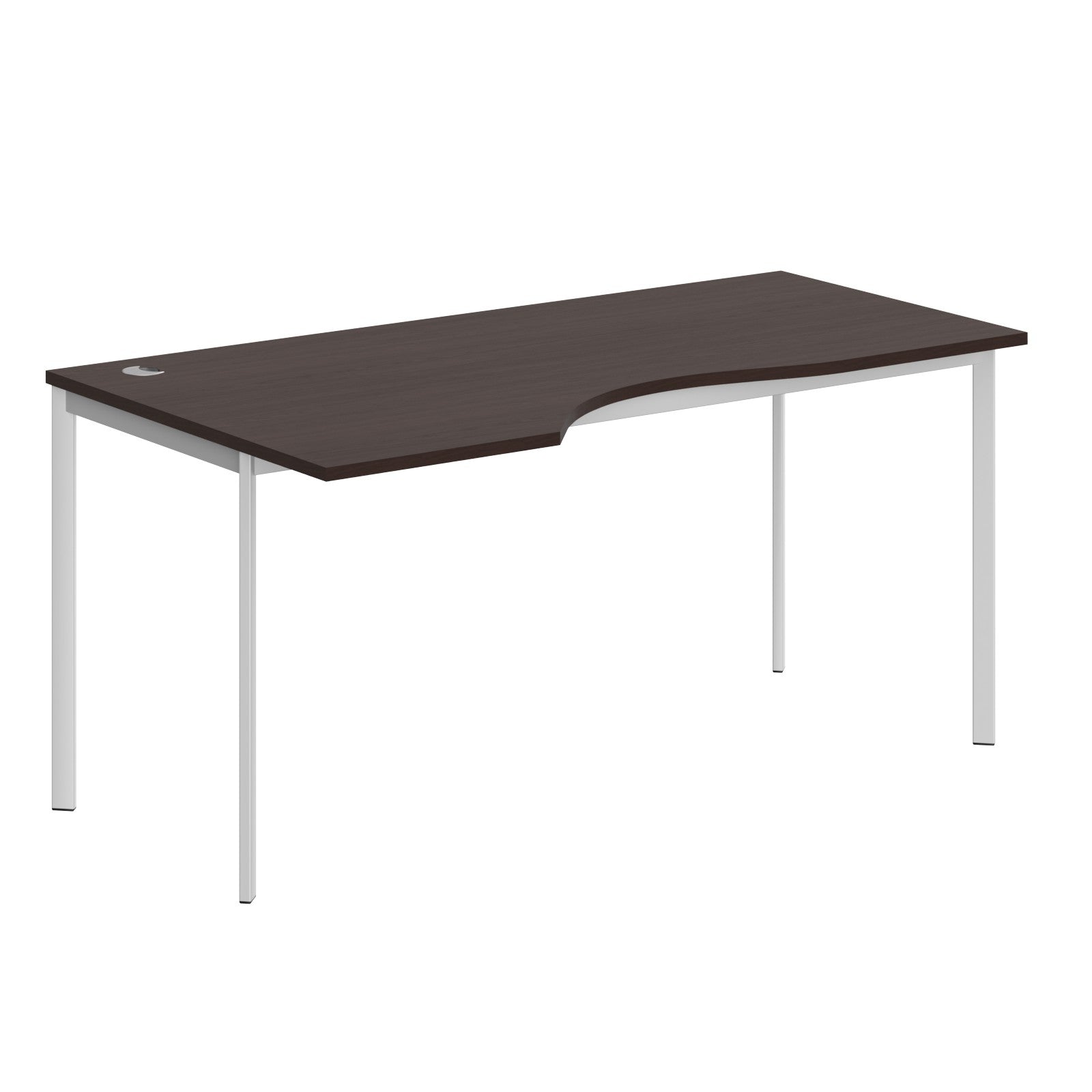L SHAPE DESK MADE IN 25MM MFC TOP, E1 LAMINATE CHIPBOARD 40X20MM METAL FRAMES by Treejar | Souqify