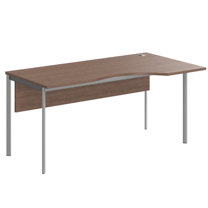 L SHAPE DESK MADE IN 25MM MFC TOP, E1 LAMINATE CHIPBOARD 40X20MM METAL FRAMES by Treejar | Souqify