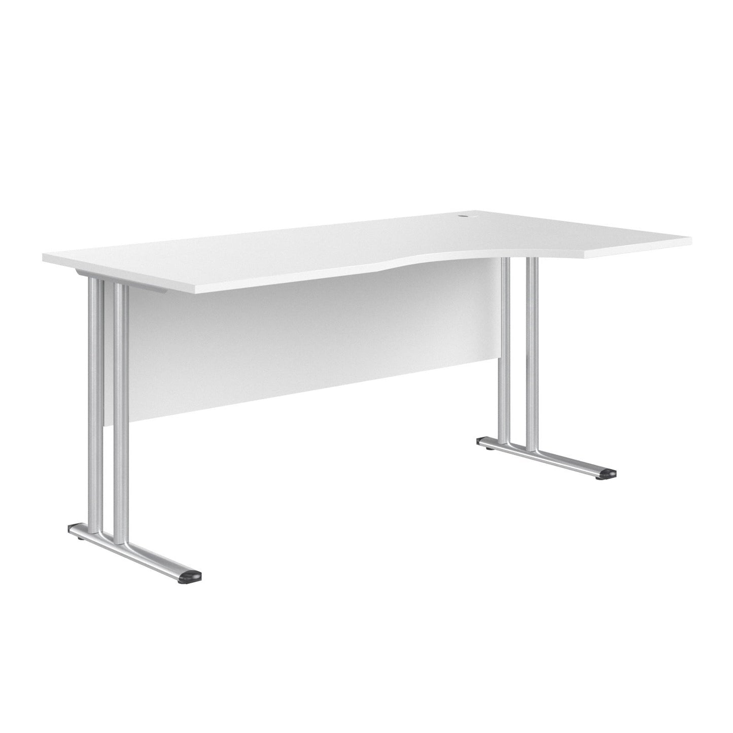 L SHAPE DESK MADE IN 25MM MFC TOP, E1 LAMINATE CHIPBOARD 40X20MM METAL FRAMES by Treejar | Souqify