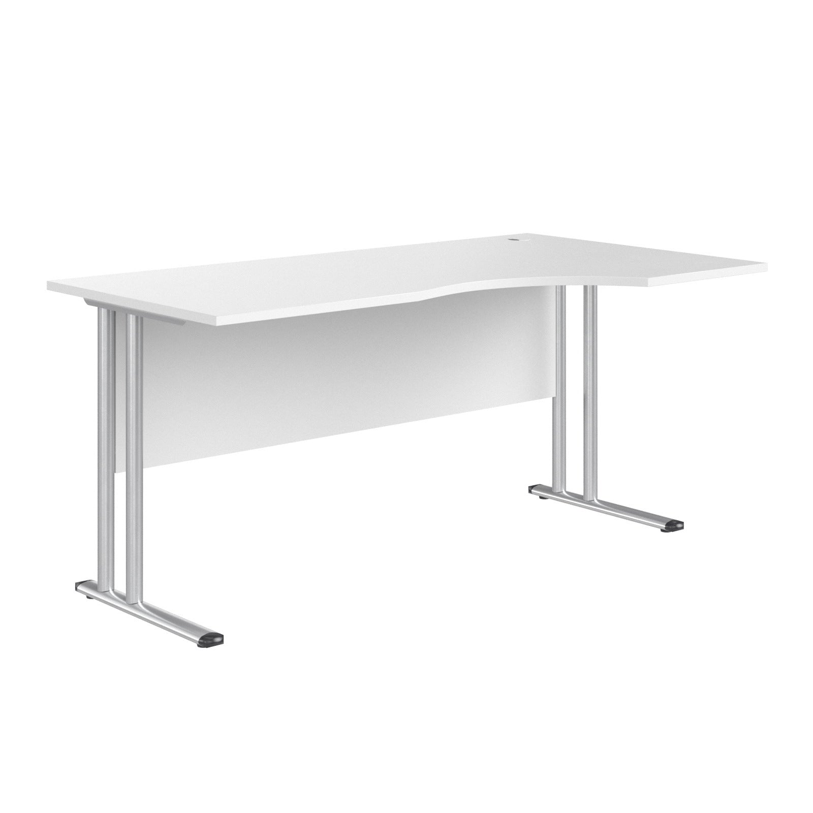 L SHAPE DESK MADE IN 25MM MFC TOP, E1 LAMINATE CHIPBOARD 40X20MM METAL FRAMES by Treejar | Souqify