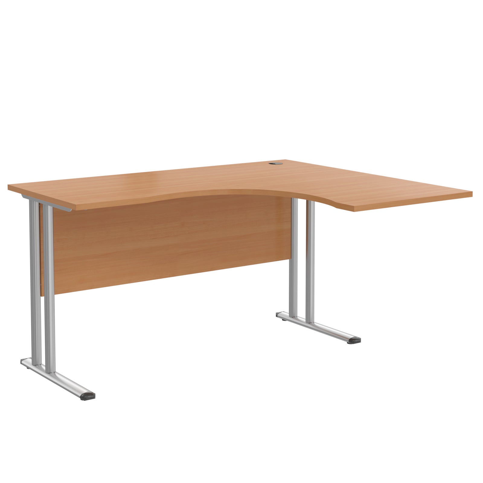 L SHAPE DESK MADE IN 25MM MFC TOP, E1 LAMINATE CHIPBOARD 40X20MM METAL FRAMES by Treejar | Souqify
