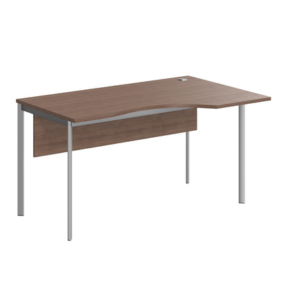 L SHAPE DESK MADE IN 25MM MFC TOP, E1 LAMINATE CHIPBOARD 40X20MM METAL FRAMES by Treejar | Souqify