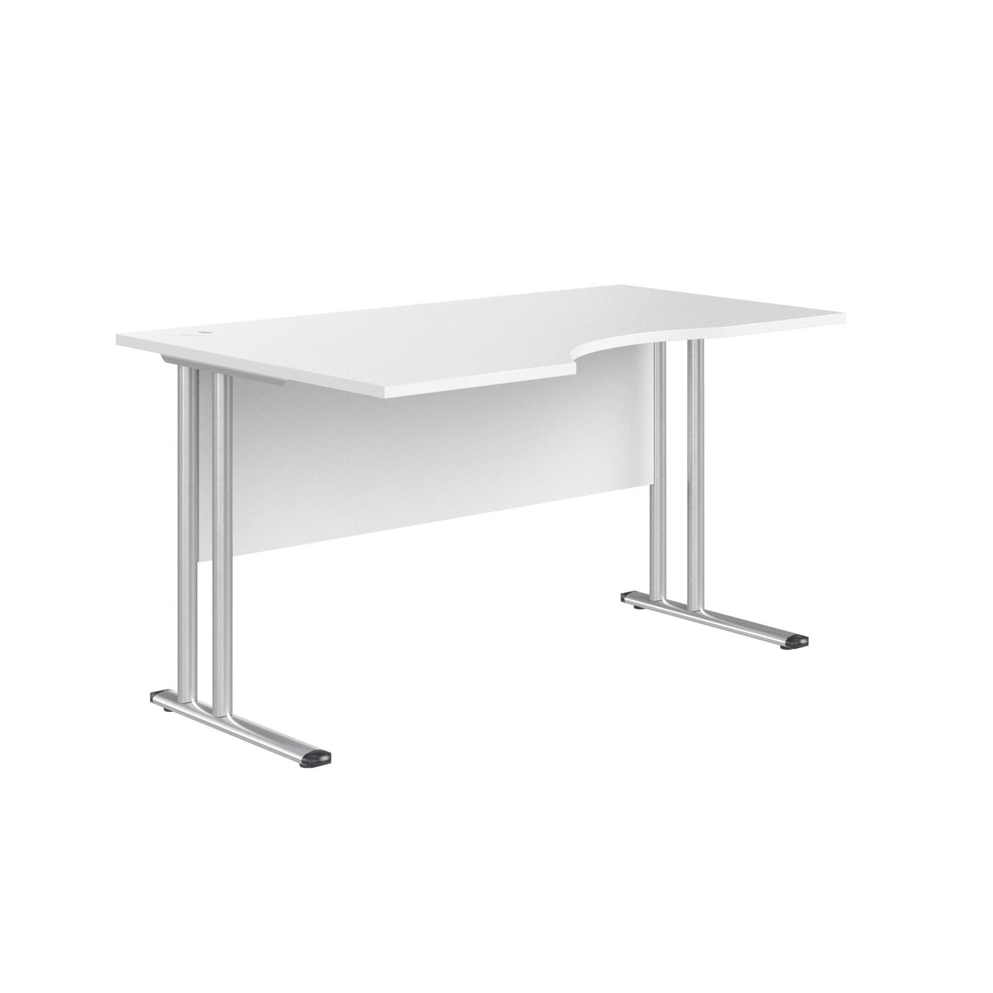 L SHAPE DESK MADE IN 25MM MFC TOP, E1 LAMINATE CHIPBOARD 40X20MM METAL FRAMES by Treejar | Souqify
