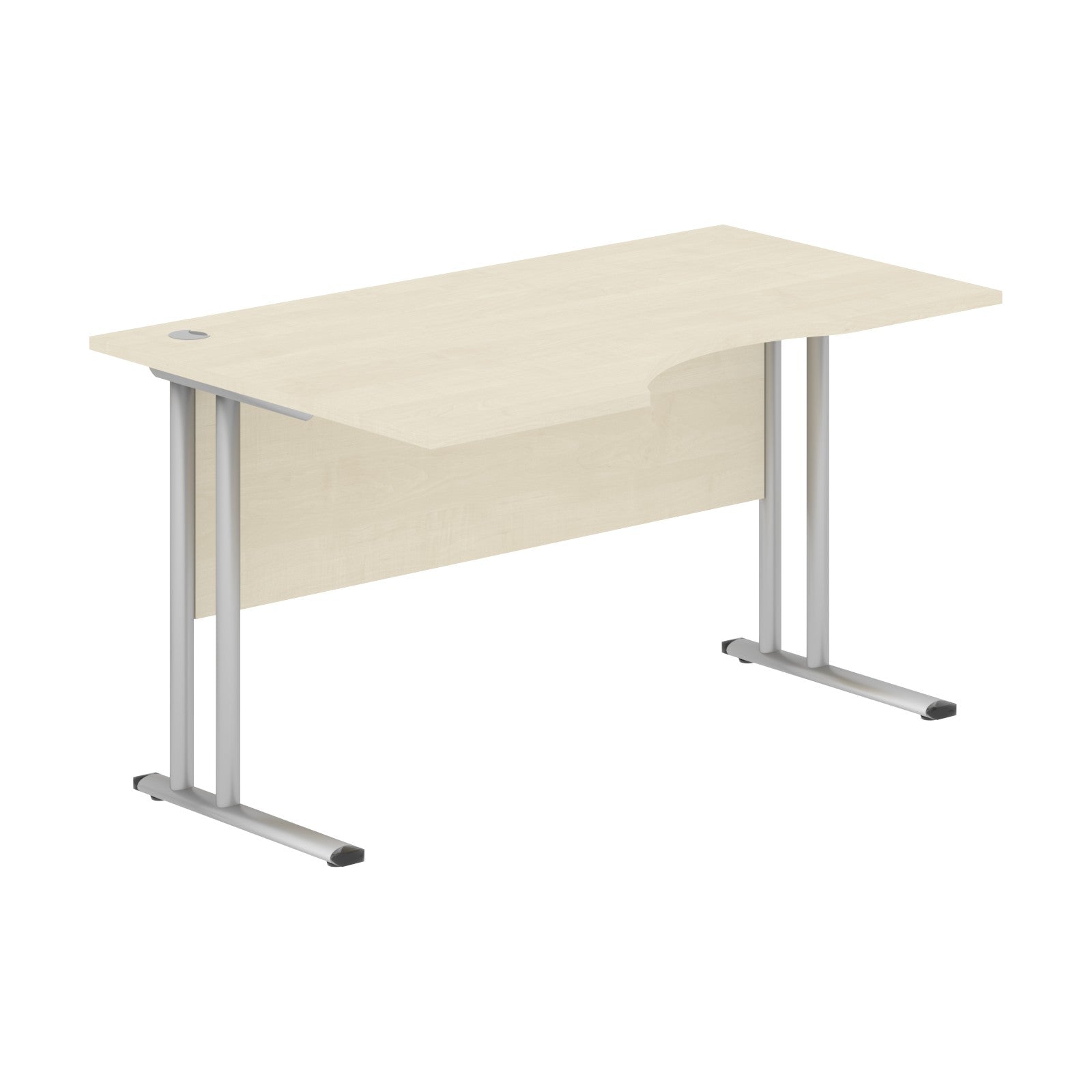 L SHAPE DESK MADE IN 25MM MFC TOP, E1 LAMINATE CHIPBOARD 40X20MM METAL FRAMES by Treejar | Souqify