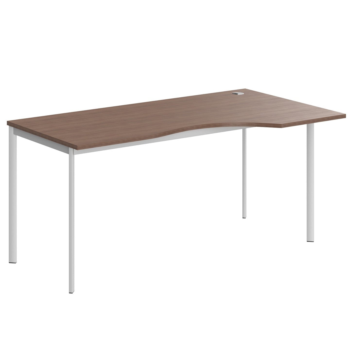 L SHAPE DESK MADE IN 25MM MFC TOP, E1 LAMINATE CHIPBOARD 40X20MM METAL FRAMES by Treejar | Souqify