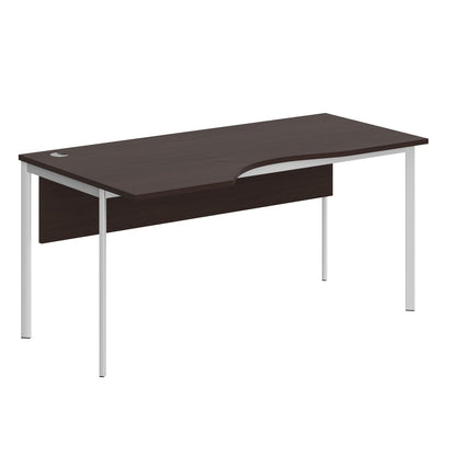L SHAPE DESK MADE IN 25MM MFC TOP, E1 LAMINATE CHIPBOARD 40X20MM METAL FRAMES by Treejar | Souqify