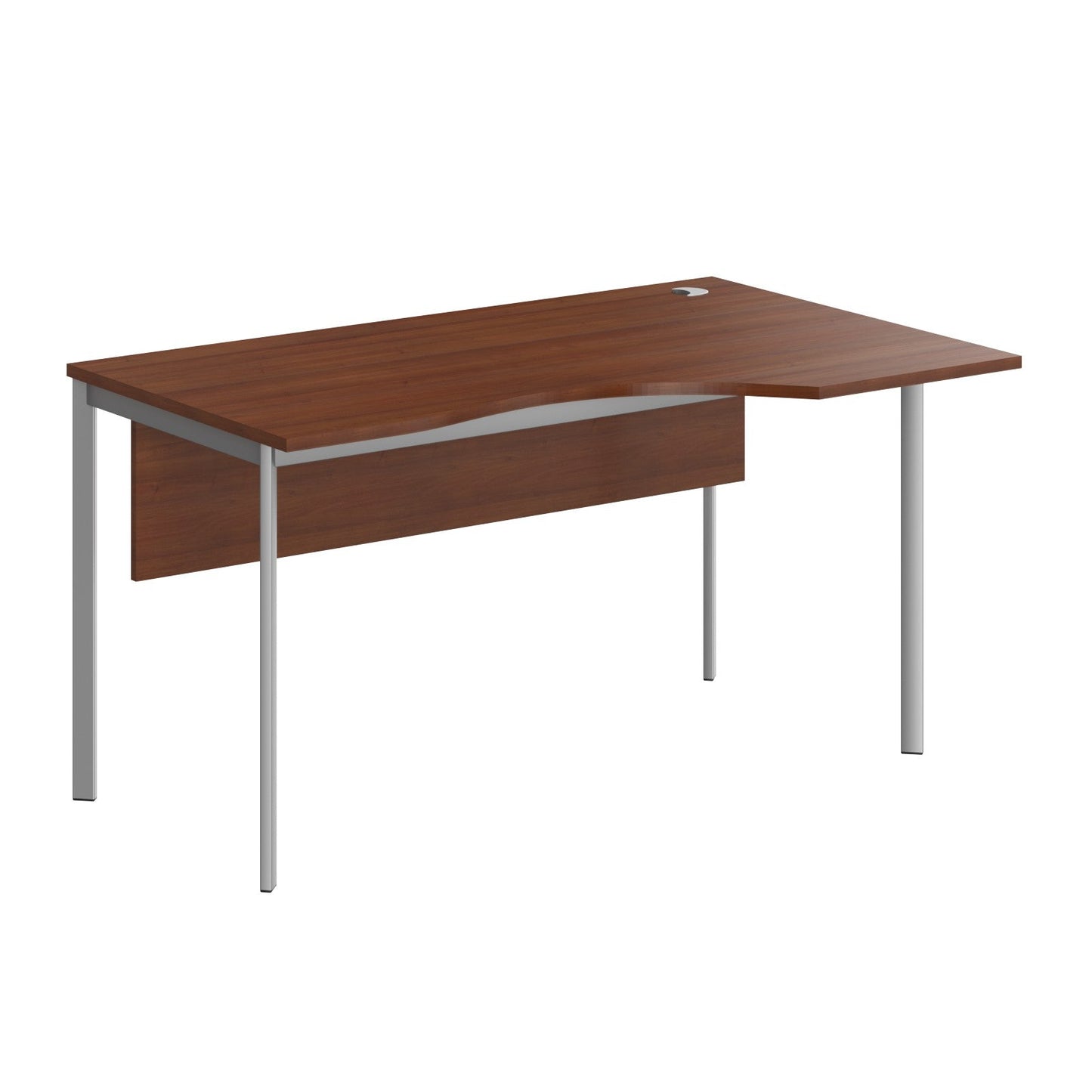 L SHAPE DESK MADE IN 25MM MFC TOP, E1 LAMINATE CHIPBOARD 40X20MM METAL FRAMES by Treejar | Souqify