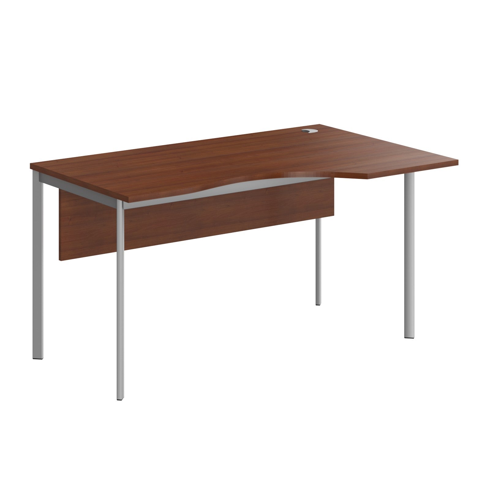 L SHAPE DESK MADE IN 25MM MFC TOP, E1 LAMINATE CHIPBOARD 40X20MM METAL FRAMES by Treejar | Souqify