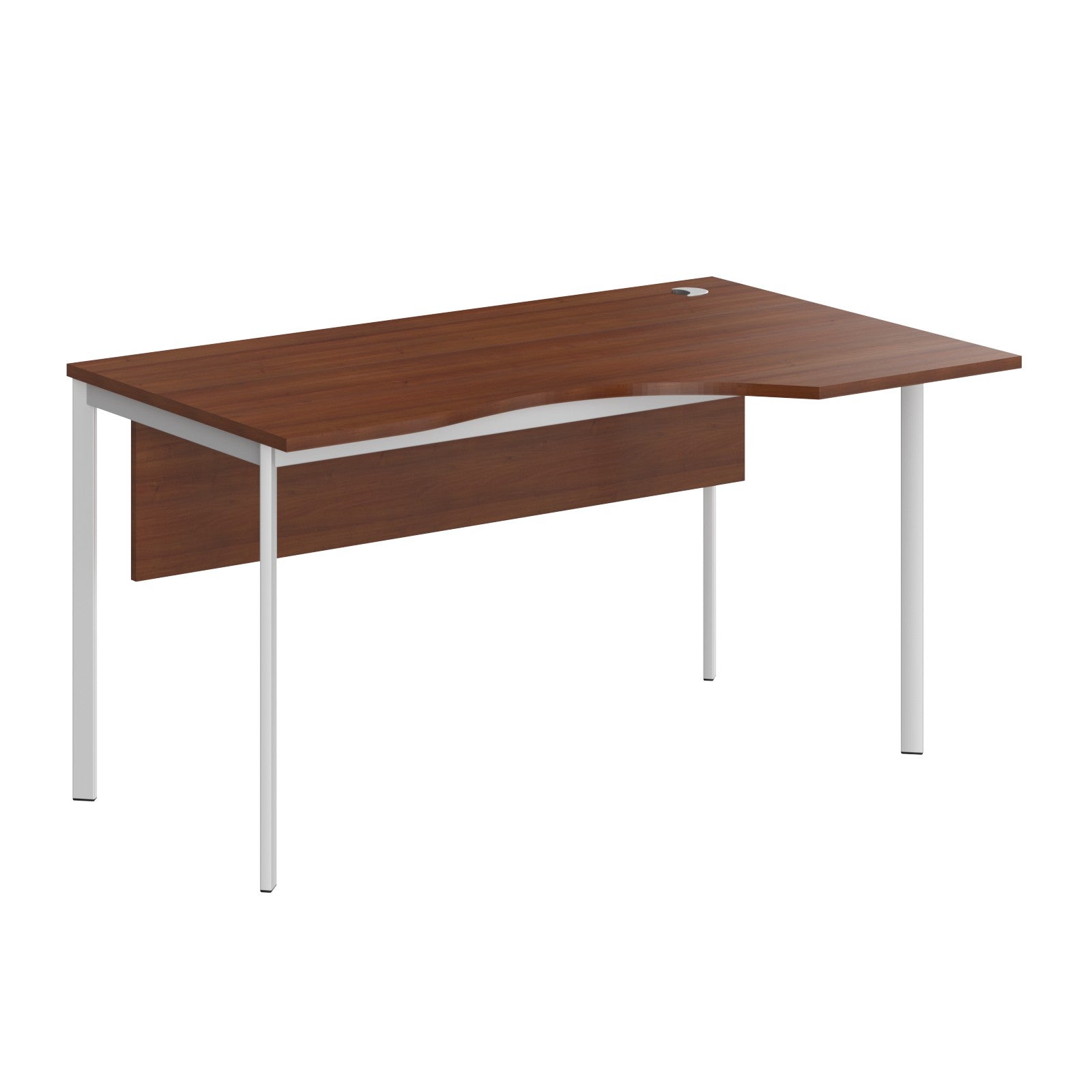 L SHAPE DESK MADE IN 25MM MFC TOP, E1 LAMINATE CHIPBOARD 40X20MM METAL FRAMES by Treejar | Souqify
