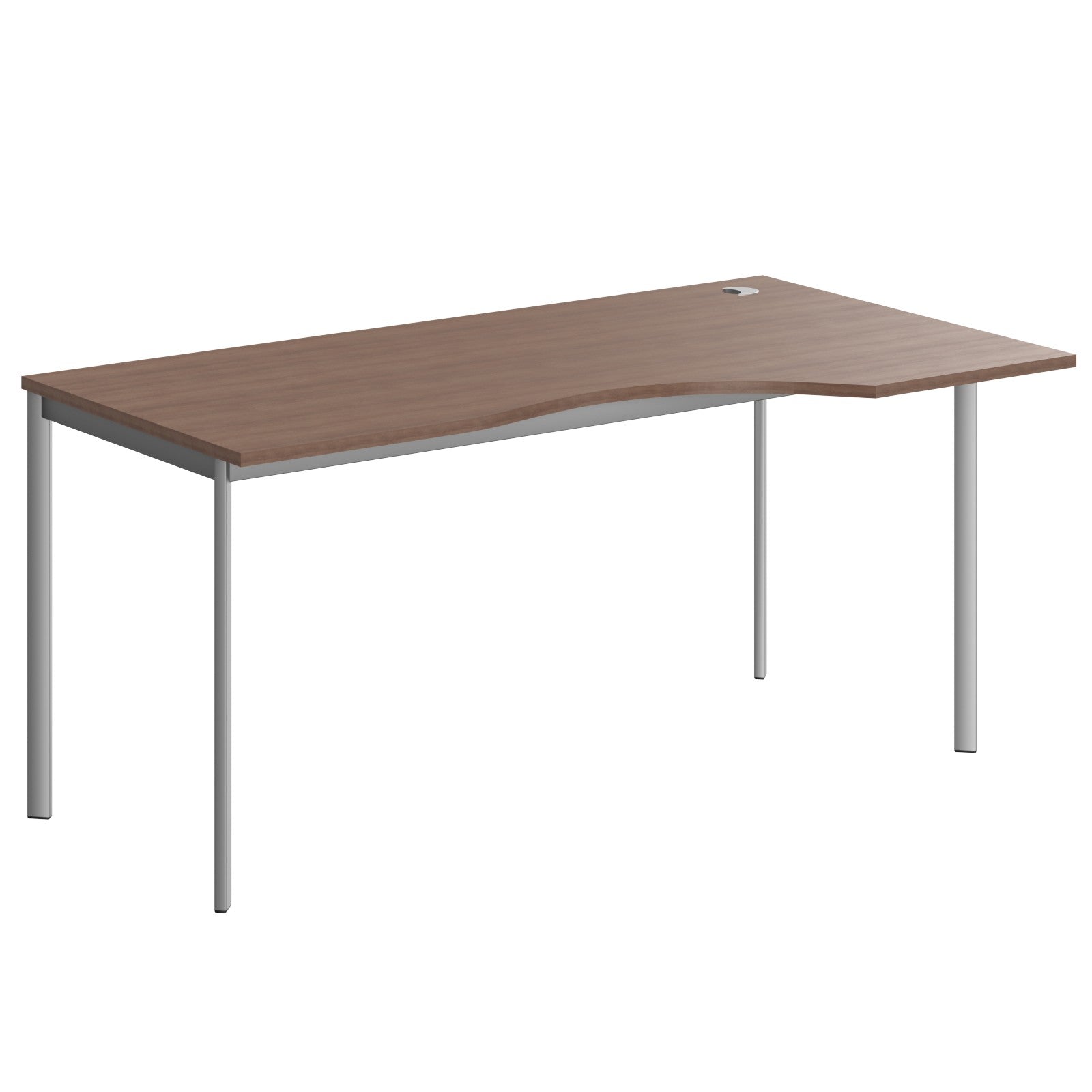 L SHAPE DESK MADE IN 25MM MFC TOP, E1 LAMINATE CHIPBOARD 40X20MM METAL FRAMES by Treejar | Souqify