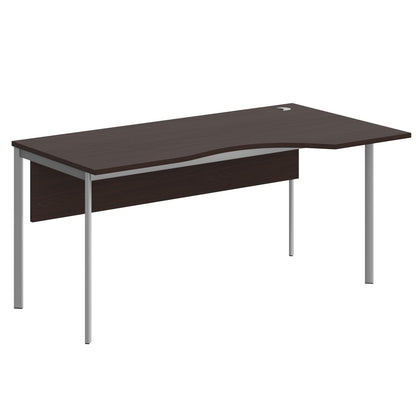 L SHAPE DESK MADE IN 25MM MFC TOP, E1 LAMINATE CHIPBOARD 40X20MM METAL FRAMES by Treejar | Souqify