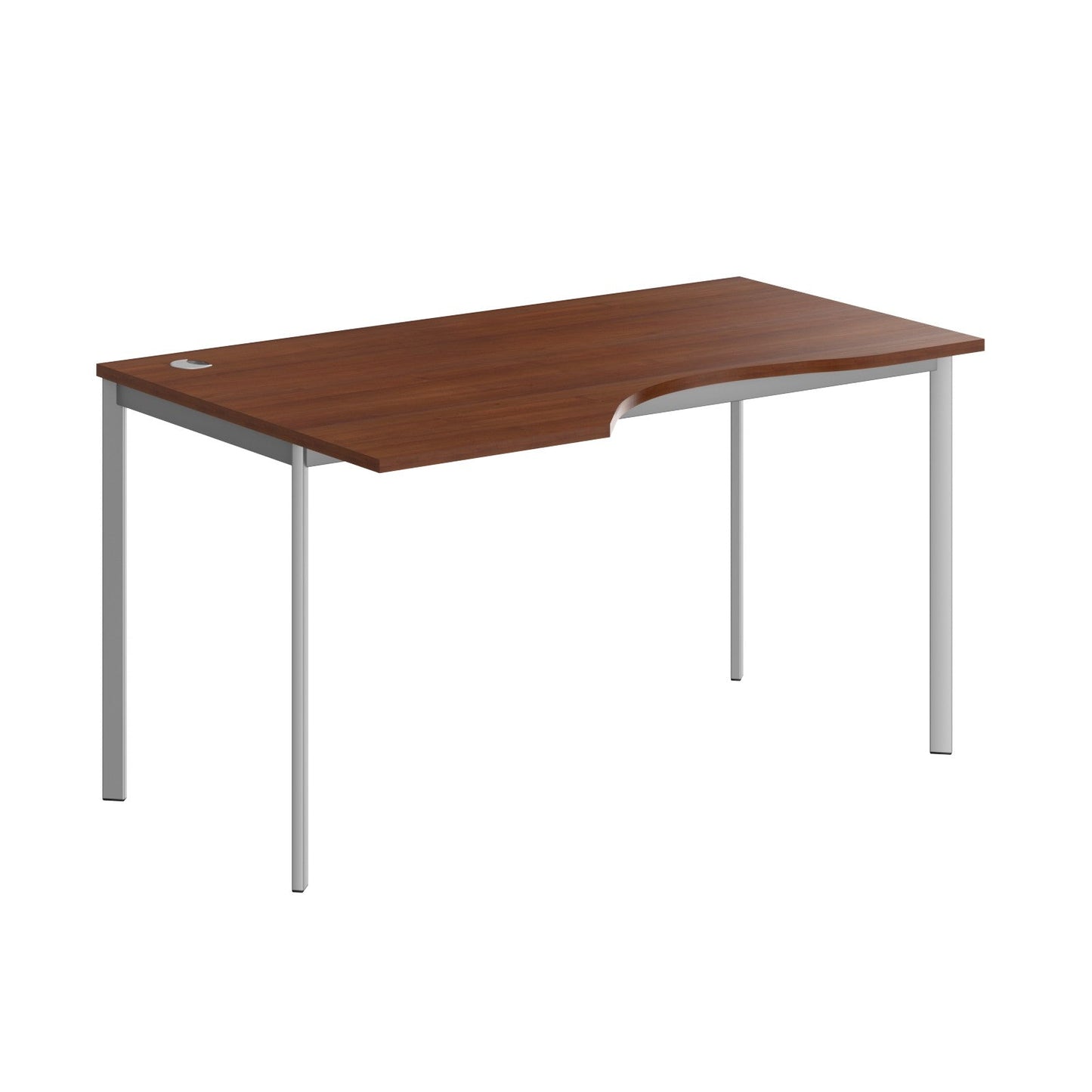 L SHAPE DESK MADE IN 25MM MFC TOP, E1 LAMINATE CHIPBOARD 40X20MM METAL FRAMES by Treejar | Souqify