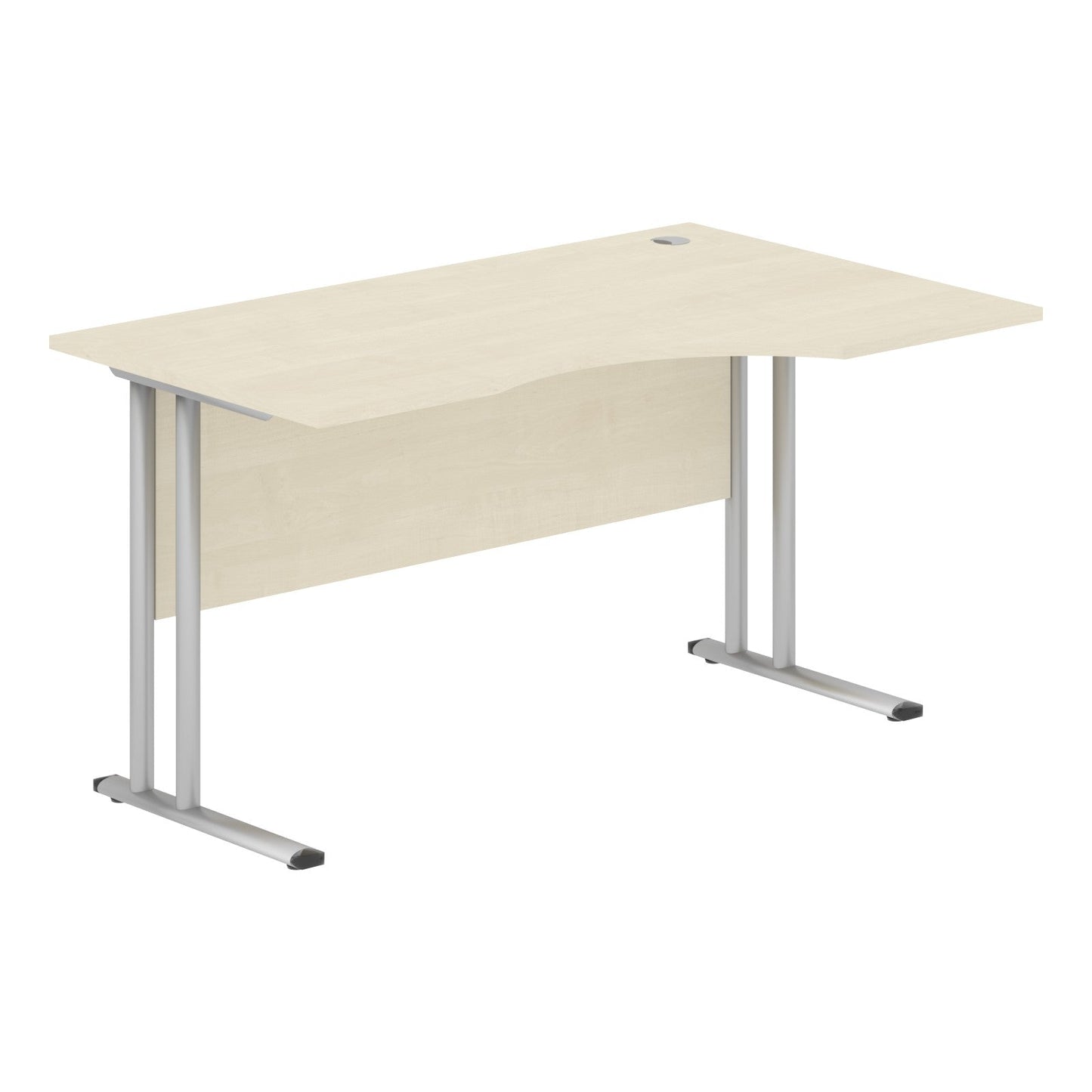 L SHAPE DESK MADE IN 25MM MFC TOP, E1 LAMINATE CHIPBOARD 40X20MM METAL FRAMES by Treejar | Souqify