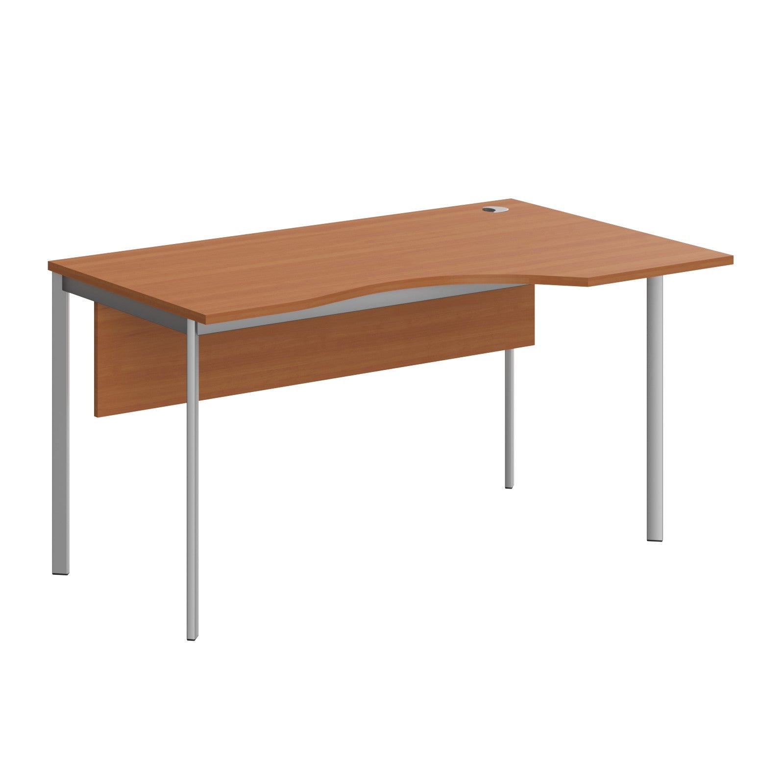 L SHAPE DESK MADE IN 25MM MFC TOP, E1 LAMINATE CHIPBOARD 40X20MM METAL FRAMES by Treejar | Souqify