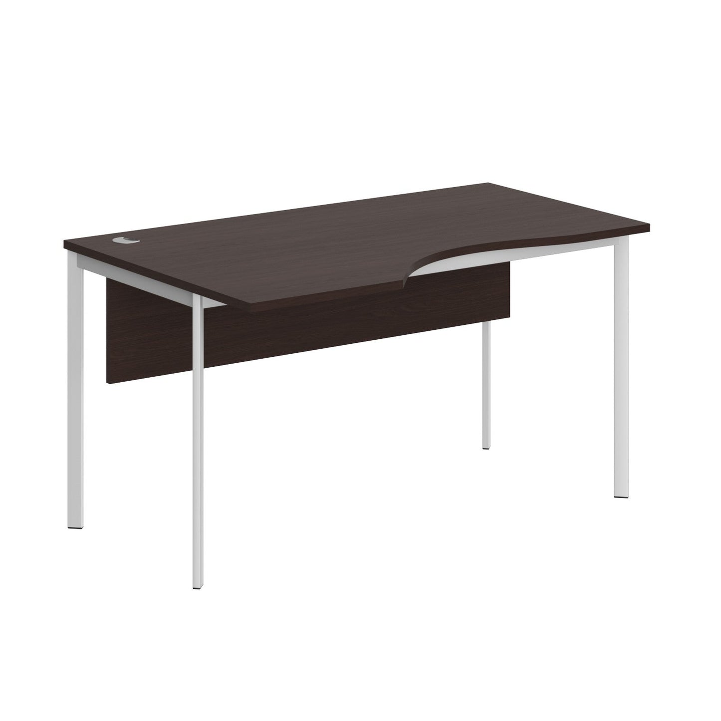 L SHAPE DESK MADE IN 25MM MFC TOP, E1 LAMINATE CHIPBOARD 40X20MM METAL FRAMES by Treejar | Souqify